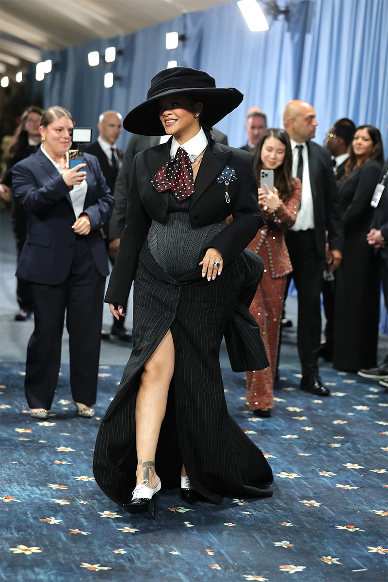 Бременната Риана на Met Gala 2025 година.