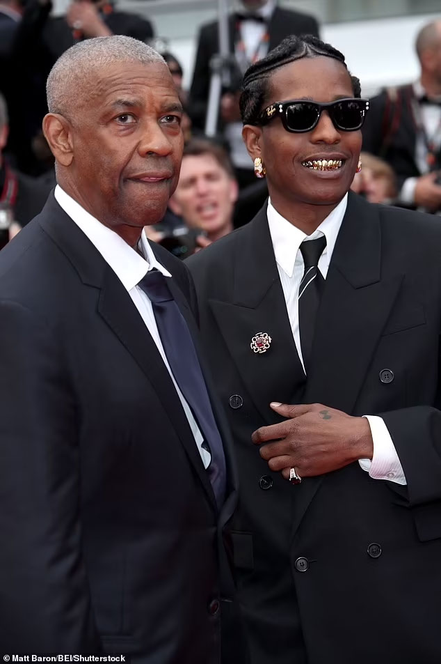 Дензъл Уошингтън и A$AP Rocky.