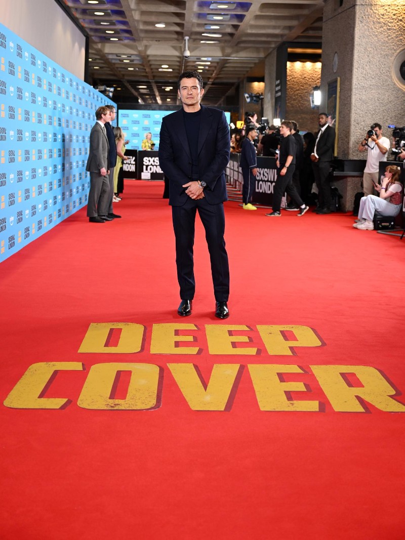 Орландо Блум по време на промоция на филма “Deep cover“.