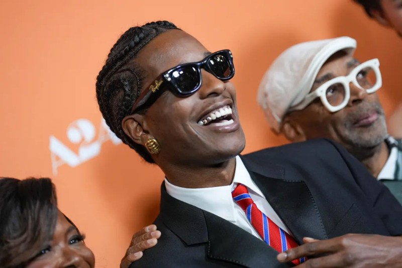 A$AP Rocky на премиерата на филма “Highest 2 Lowest“ на 11 Август, 2025 г.
