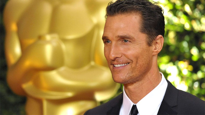 Матю Макконъхи по време на Governors Awards в Лос Анджелис на 16 Ноември, 2013 г.
