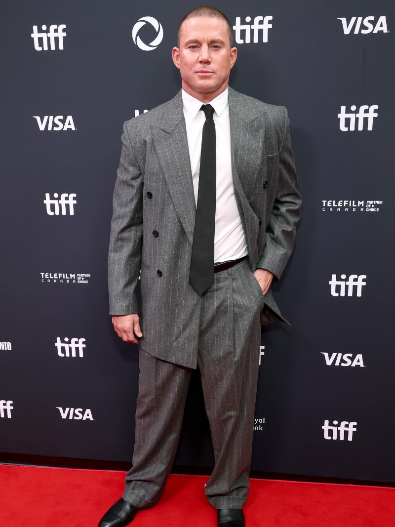 Чанинг Тейтъм на премиерата на филма “Roofman“ на Международния филмов фестивал в Торонто на 6 Септември, 2025 г.