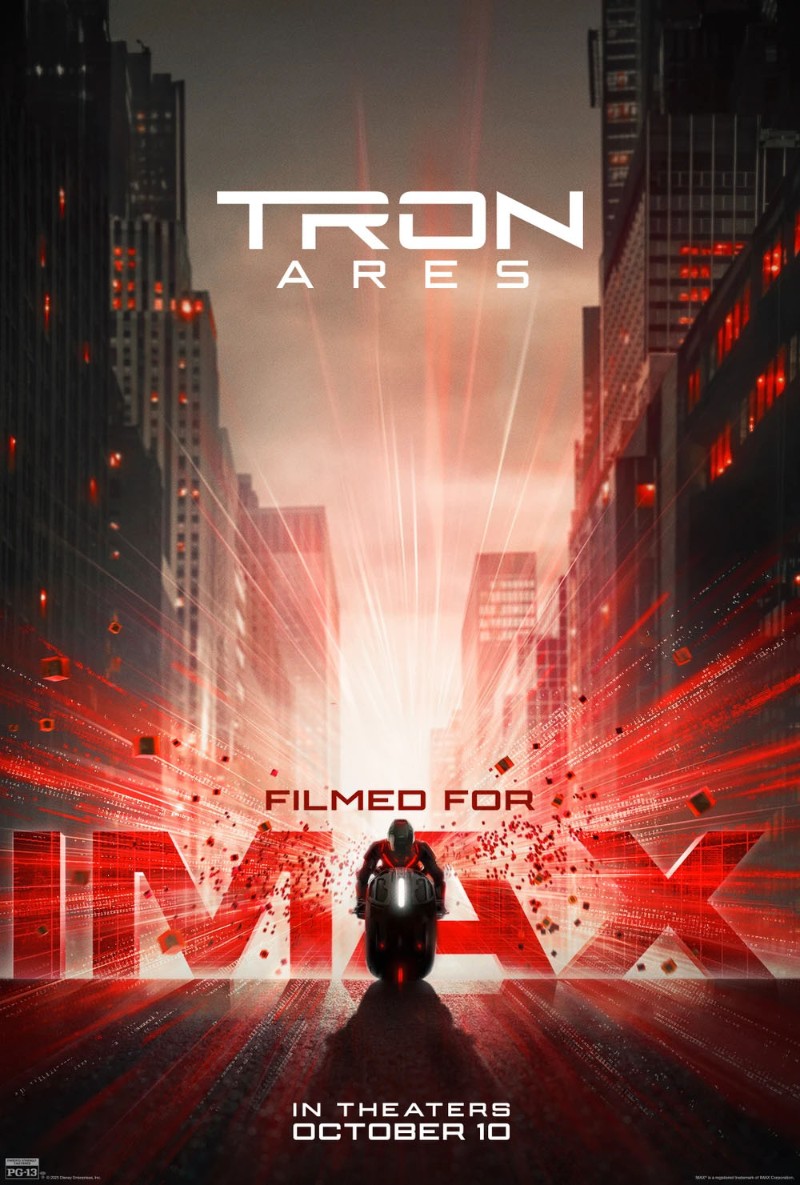 Плакат на филма “ТРОН: Арес“.