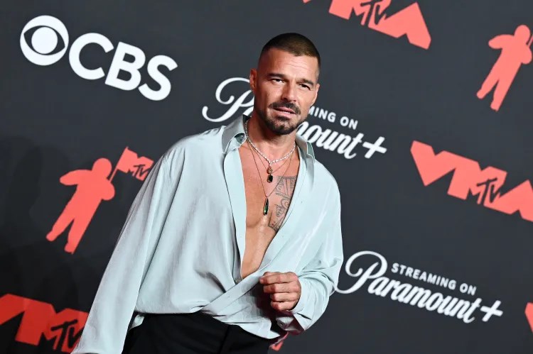 Рики Мартин на наградите MTV Video Music Awards 2025 на 7 Септември 2025 г. в Ню Йорк.