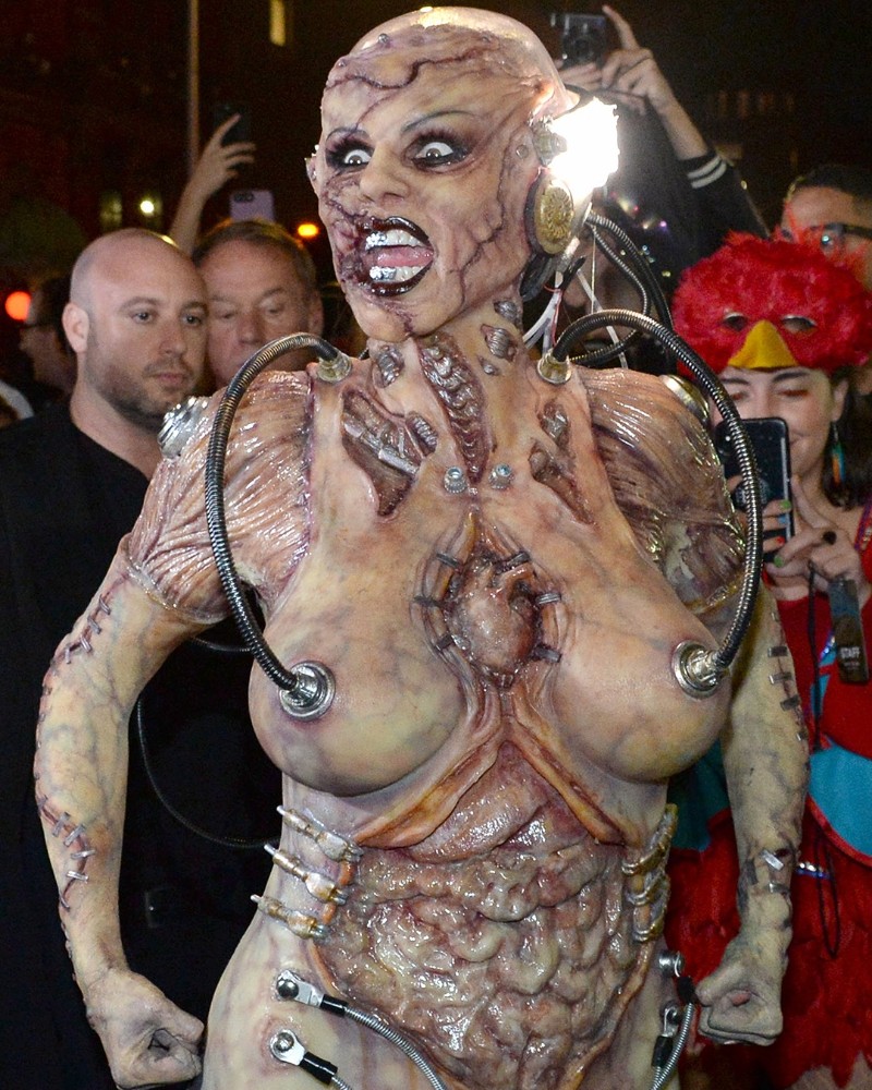 Костюмът за Хелоуин на Хайди Клум през 2019 г.