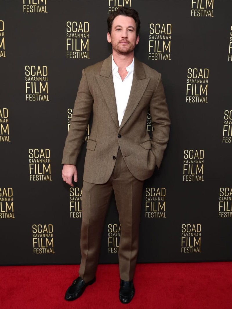 Майлс Телър по време на филмовия фестивал SCAD.