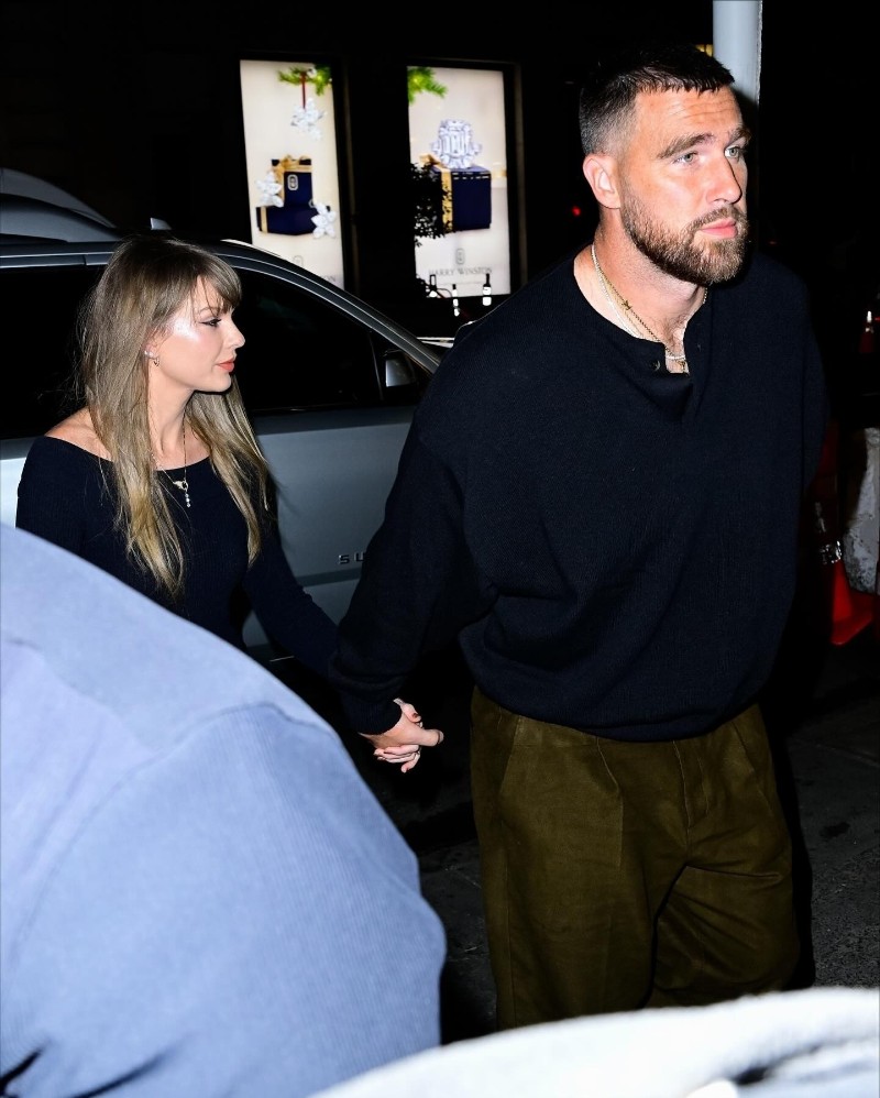 Тейлър Суифт и Травис Келси в Ню Йорк, 5 Ноември, 2025 г.