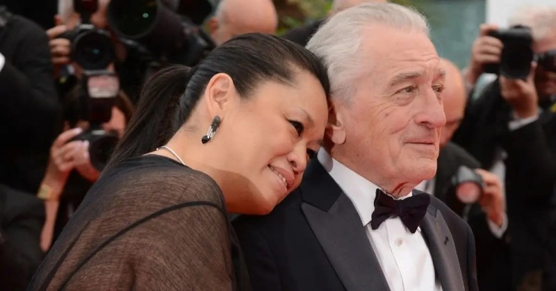 Робърт Де Ниро и Тифани Чен в Кан.