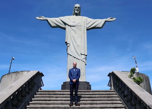 Принц Уилям в Бразилия.