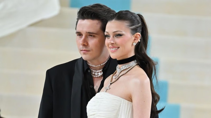 Бруклин Бекъм и Никола Пелц.