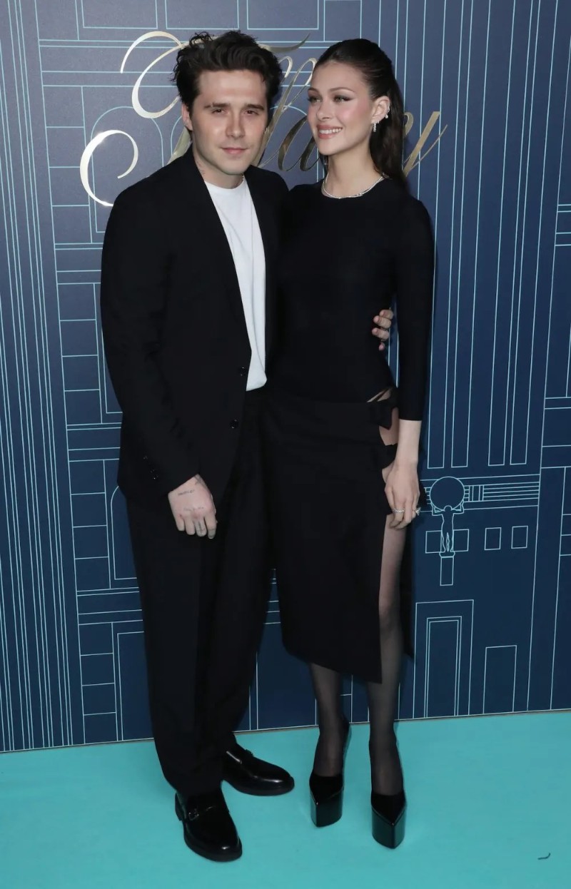 Бруклин Бекъм и Никола Пелц