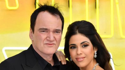 Режисьорът Куентин Тарантино и Даниела Пик на премиерата на „Имало едно време... в Холивуд“ във Великобритания през Юли в Лондон, Англия.