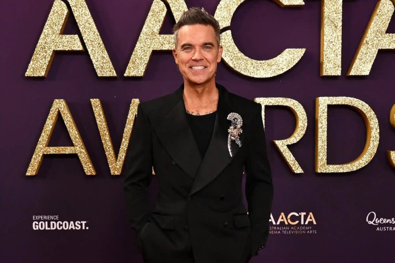 Роби Уилямс присъства на наградите AACTA 2025 на 7 Февруари, 2025 г.