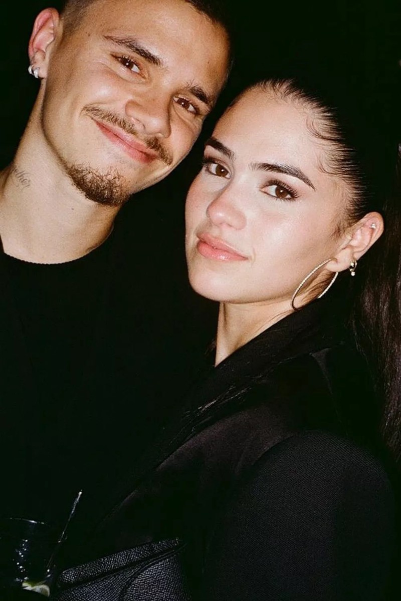 Ромео Бекъм и Ким Търнбул през Февруари, 2025 г.