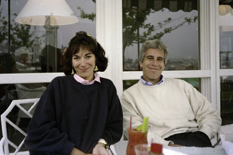 Гислейн Максуел и Джефри Епщайн.