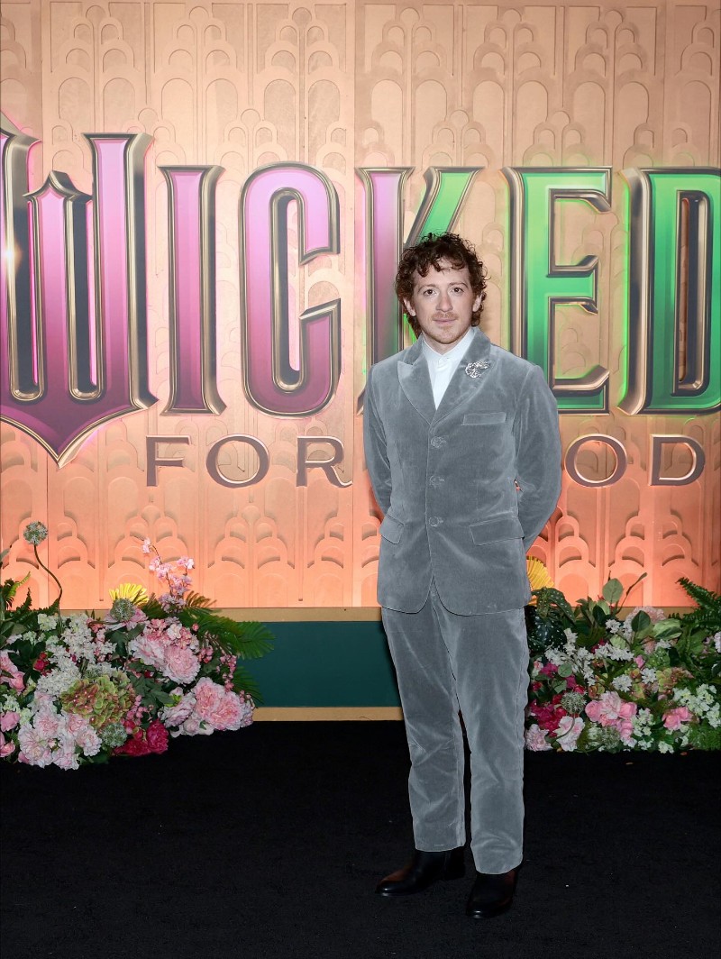 Итън Слейтър на премиерата на филма “Wicked: For Good“ в Ню Йорк.