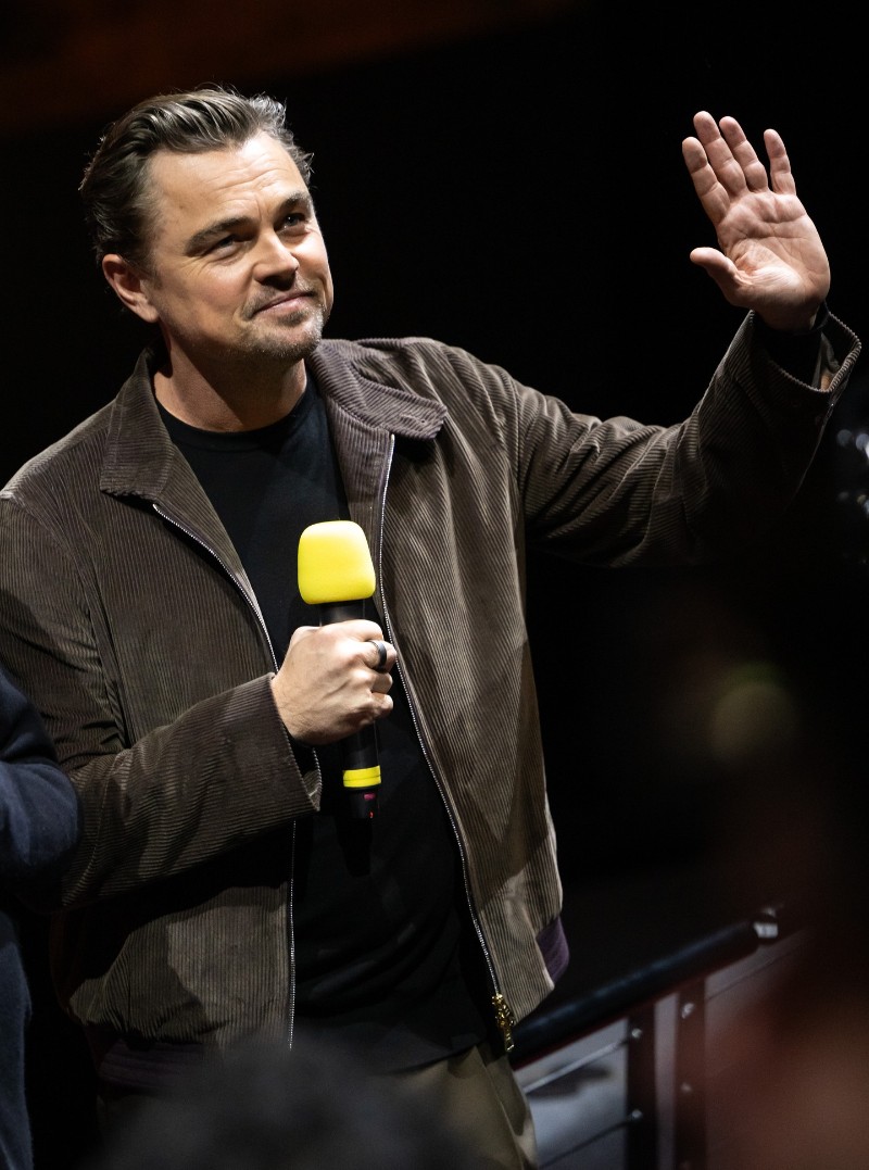 Леонардо ДиКаприо по време на BFI Southbank.