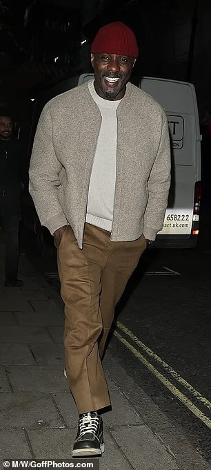 Идрис Елба в Лондон.