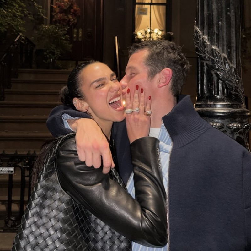 Калъм Търнър и Дуа Липа.