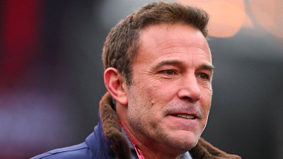 Бен Афлек на Формула 1 в Лас Вегас.