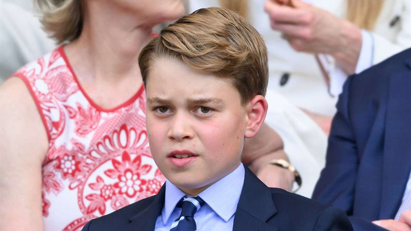 Принц Джордж на тенис турнира Уимбълдън на 13 Юли 2025 г.