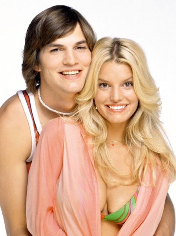 Аштън Къчър и Джесика Симпсън.