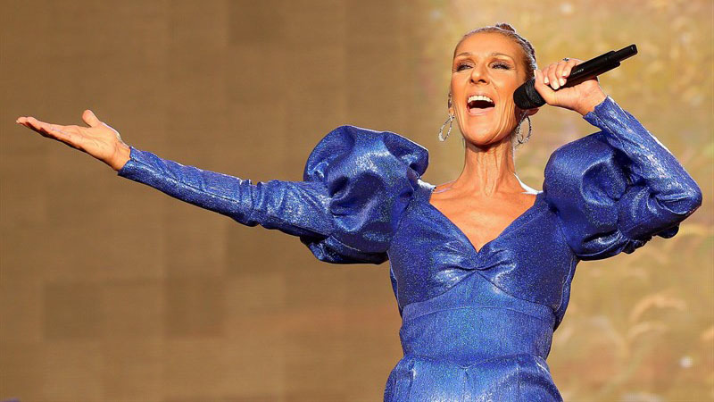 Селин Дион изнася концерт в лондонския Хайд Парк през Юли 2019 г.