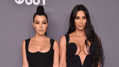 Кортни и Ким Кардашиян.