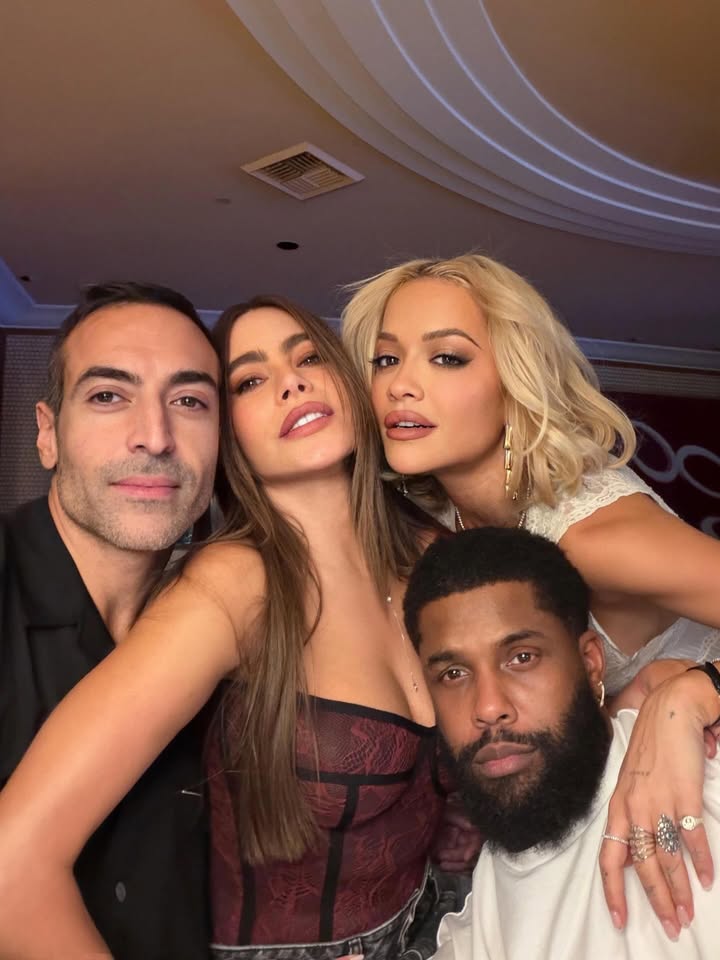 Рита Ора и София Вергара с приятели