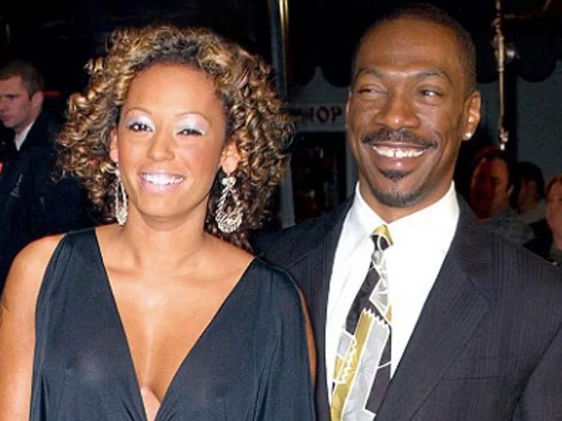 Мел Би и Еди Мърфи.