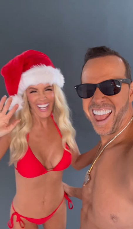 Джени Маккарти зедно с Дони Уолбърг.