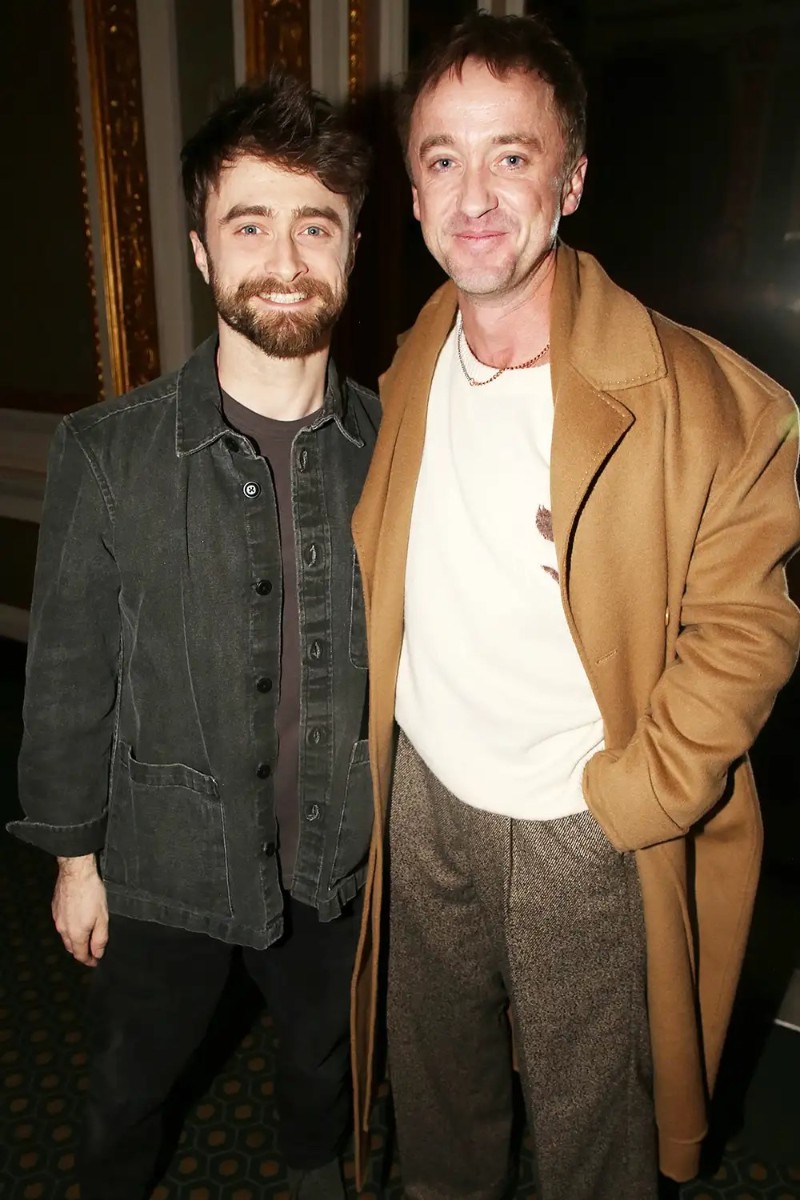 Даниел Радклиф и Том Фелтон.