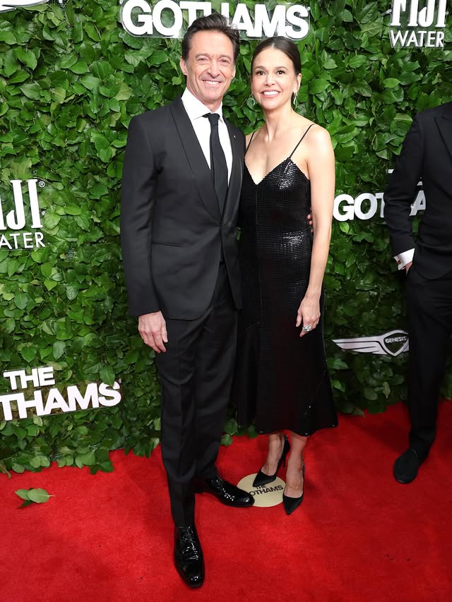 Хю Джакман и Сътън Фостър по време на наградите Gotham Film Awards, 1 Декември, 2025 г.