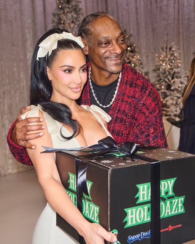 Ким Кардашиян и Снуп Дог.