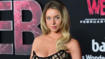 Сидни Суини на премиерата на филма „Мадам Уеб“ в Лос Анджелис на 12 Февруари, 2024 г.